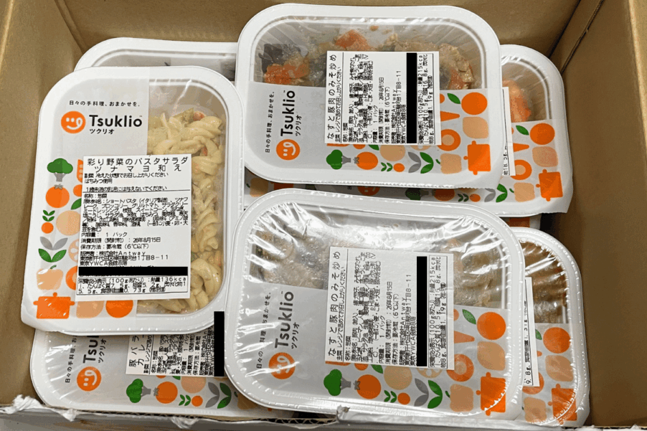 4人前×週3食プランで届いた料理